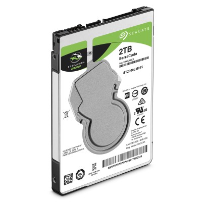 Seagate Barracuda 2TB 2.5" para portatiles 7mm 5400rpm SATA