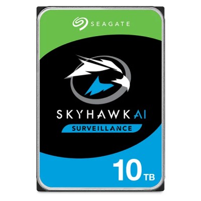 Seagate SkyHawk AI 10TB para NVR y AI 7200rpm HDD 3.5" 256MB