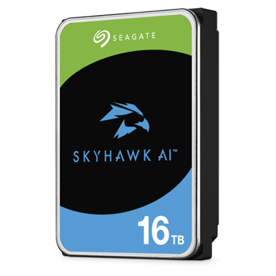 Seagate SkyHawk AI 16TB para NVR y AI 7200rpm HDD 3.5" 256MB