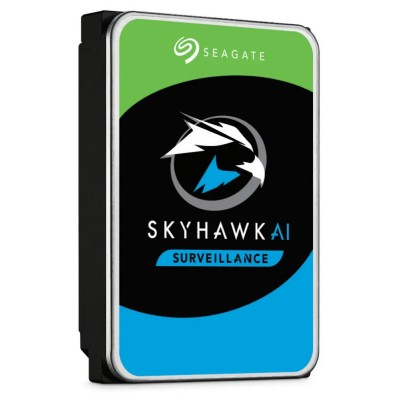 Seagate SkyHawk AI 8TB para NVR y AI 7200rpm HDD 3.5" 256MB