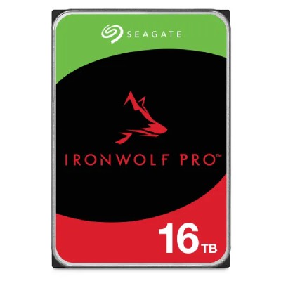 Seagate IronWolf Pro 16TB NAS 7200rpm HDD 3.5" SATA 6GB/s 256Mb