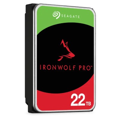 Seagate IronWolf Pro 22TB NAS 7200rpm HDD 3.5" SATA 6GB/s 512MB