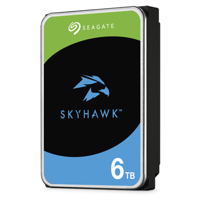 Seagate SkyHawk 6TB para NVR y DVR HDD 3.5" 256MB SATA 6GB/s