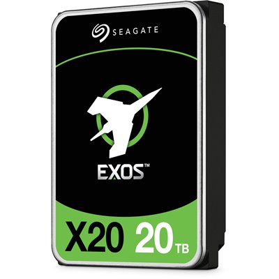 Seagate Exos X20 - 20TB 512e/4Kn 7200rpm 256MB 3.5" SATA 6GB/s