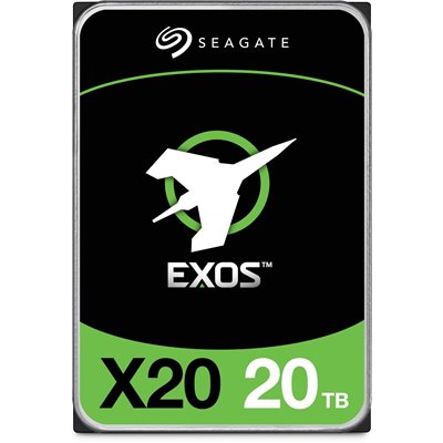 Seagate Exos X20 - 20TB 512e/4Kn 7200rpm 256MB 3.5" SATA 6GB/s