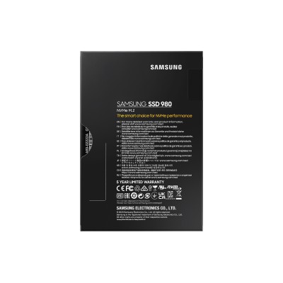 Samsung SSD 980 500GB NVMe a 3100MB/s PCIe 3.0 M.2 2280