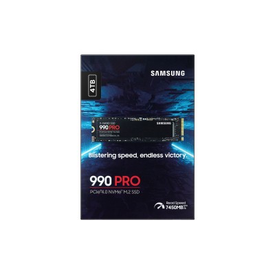 Samsung SSD 990 PRO 4TB NVMe a 7450MB/s PCIe 4.0 M.2 2280