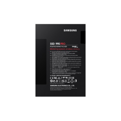 Samsung SSD 990 PRO 4TB NVMe a 7450MB/s PCIe 4.0 M.2 2280