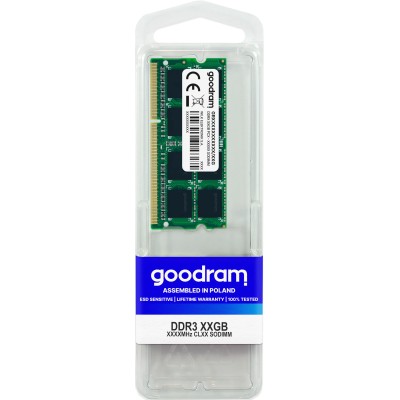 Goodram 8gb ddr3 1333mhz cl9 sodimm