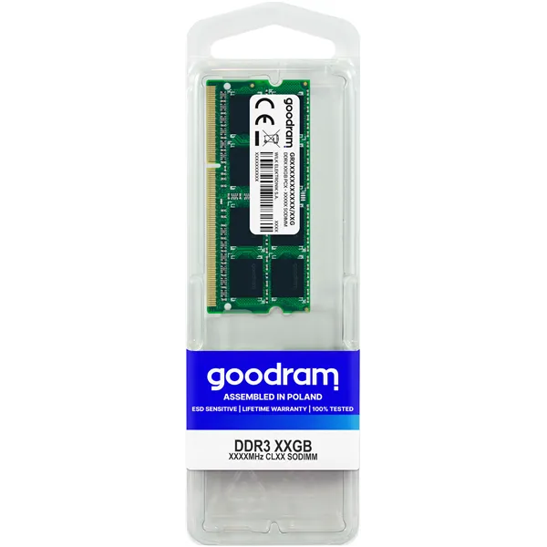 Goodram 8gb ddr3 1333mhz cl9 sodimm