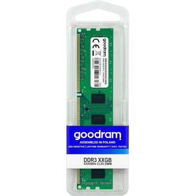 Goodram 4gb ddr3 1333mhz cl9 dimm single rank