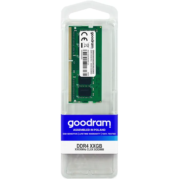 Goodram 8gb ddr4 2666mhz cl19 sodimm