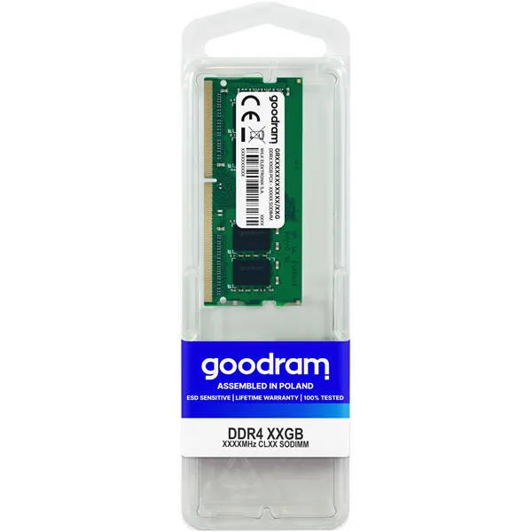 Goodram 32gb ddr4 3200mhz cl22 sodimm