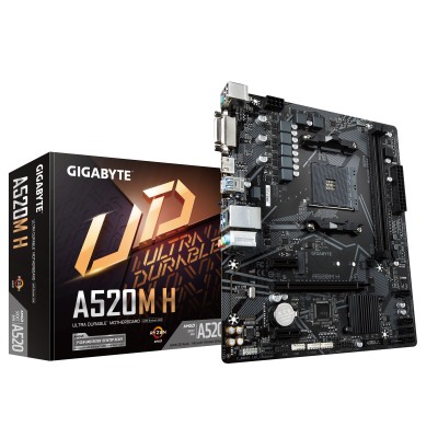 Gigabyte A520M H RV 1.0