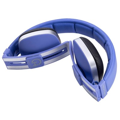 Hiditec auricular+mic whp010003 wave azul