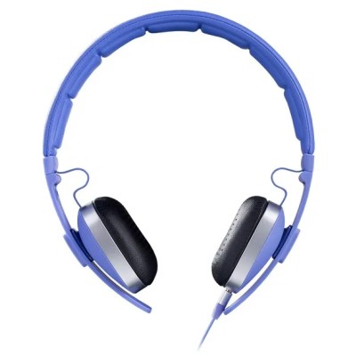 Hiditec auricular+mic whp010003 wave azul