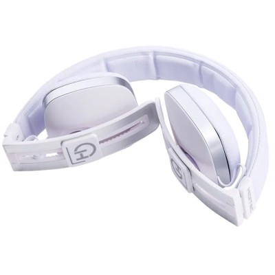 Hiditec auricular+mic whp010002 wave blanco