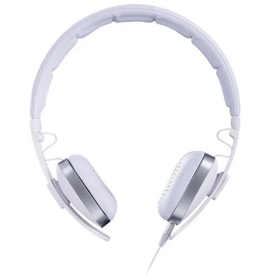 Hiditec auricular+mic whp010002 wave blanco