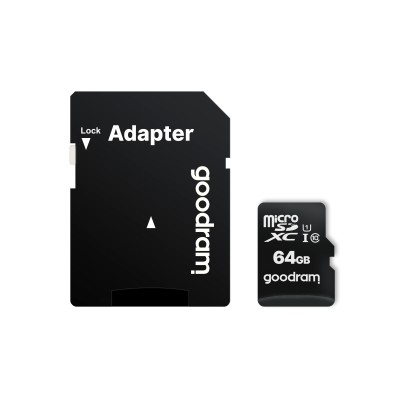 Goodram m1aa micro sd clase 10 64gb c/adapt