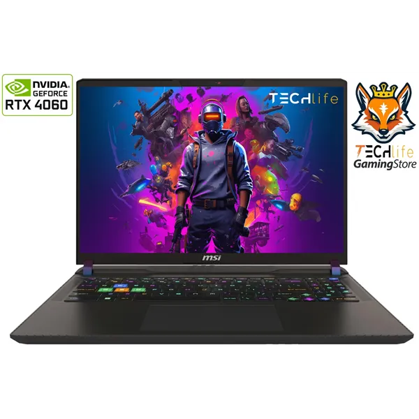 MSI Vector 17 HX A14VFG-234XES Intel Core i7-14700HX 32GB 1TB SSD RTX4060 8GB 17" QHD + 240Hz FreeDOS