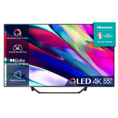 Hisense 55a7kq tv 55" qled 4k stv 4xhdmi 2xusb wi