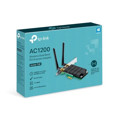 Tp-link archer t4e adaptador wi-fi pci-e ac120