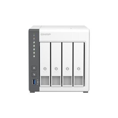 Qnap TS-433-4G Servidor NAS con 4 Bahías 3.5'- 2.5'/ 4GB/