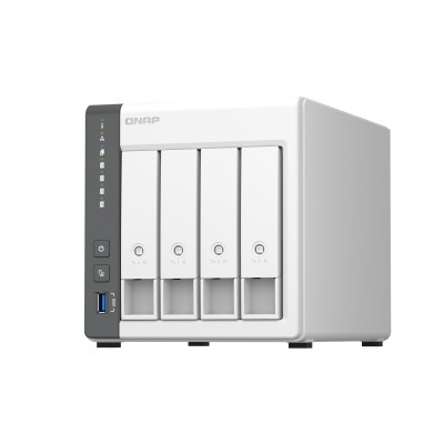 Qnap TS-433-4G Servidor NAS con 4 Bahías 3.5'- 2.5'/ 4GB/