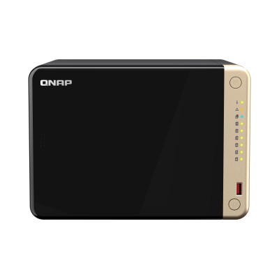 Qnap ts-664-8g nas 6xhdd-bay 2x2.5gbe 4xusb