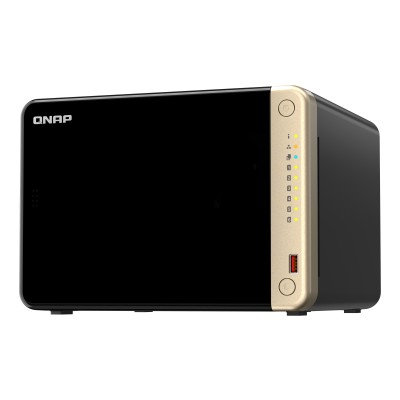 Qnap ts-664-8g nas 6xhdd-bay 2x2.5gbe 4xusb