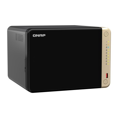 Qnap ts-664-8g nas 6xhdd-bay 2x2.5gbe 4xusb