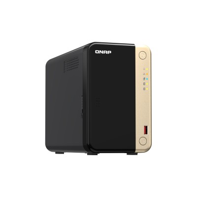 Qnap TS-264-8G Servidor NAS con 2 Bahías 3.5'- 2.5'/ 8GB/