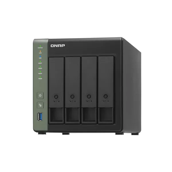 Qnap ts-431x3-4g nas 4xhdd-bay 1x10gb sfp+ 1x2.5gb