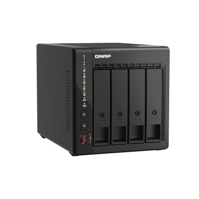 Qnap ts-453e-8g nas 4xhdd-bay 2x2.5gbe 4xusb