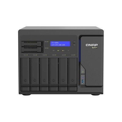 Qnap ts-h886-d1602-8g nas 4+2-bay 4x2.5gbe