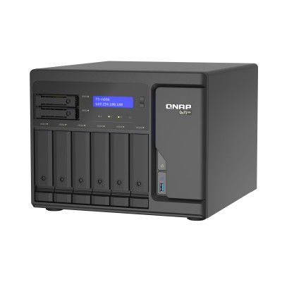 Qnap ts-h886-d1602-8g nas 4+2-bay 4x2.5gbe