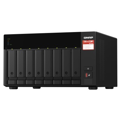 Qnap ts-873a-8g nas 8xhdd-bay 2x2.5gbe 4xusb