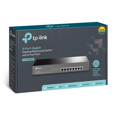 Tp-link tl-sg1008mp switch 8xgb poe+