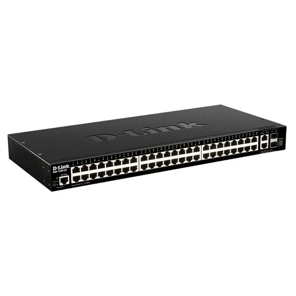 D-link dgs-1520-52/e switch 48xgbe 2x10gbe 2xsfp+