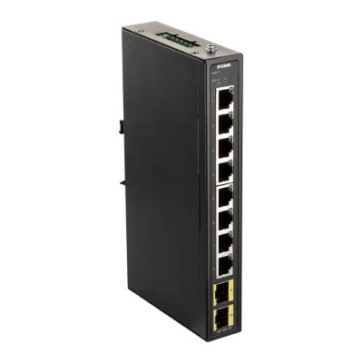 D-link dis-100g-10s industrial switch 8xgb 2xsfp