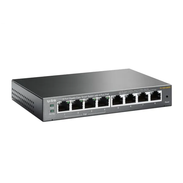 Tp-link tl-sg108pe switch 8xgb 4xgb poe