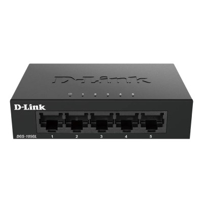 D-link dgs-105gl switch 5xgb metal plug&play