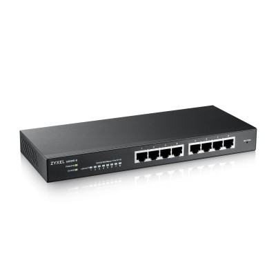 Zyxel gs1915-8 smart switch 8xgbe nebula fanless