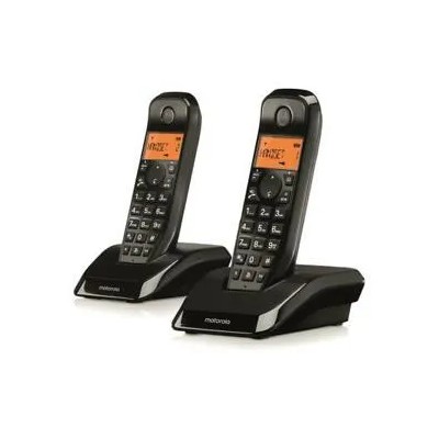 Motorola s1202 telefono dect duo negro