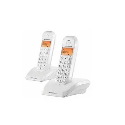 Motorola s1202 telefono dect duo blanco