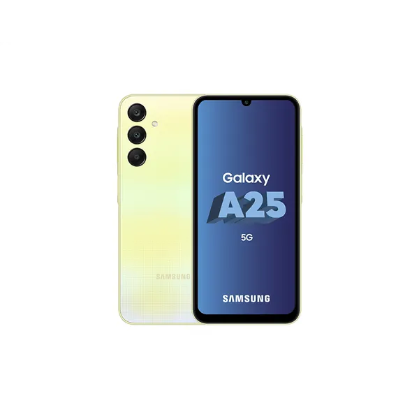 Samsung galaxy a25 5g 6.5" fhd+ 256gb 8gb yellow