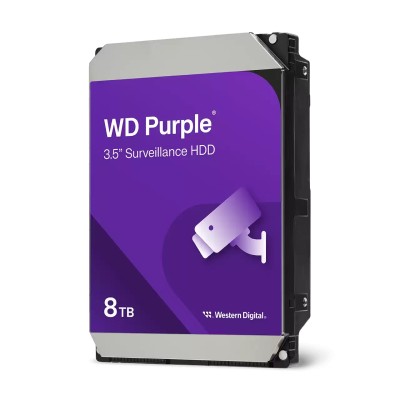 WD Purple 8TB para vigilancia HDD 3.5" 5640rpm 128MB SATA 6GB/s