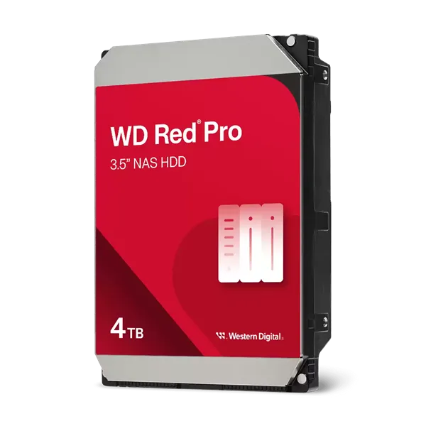 WD Red Pro NAS 4TB 7200rpm HDD 3.5" 256MB SATA 6GB/s