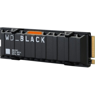 WD SSD Black SN850X con disipador 1TB NVMe a 7300MB/s PCIe 4.0