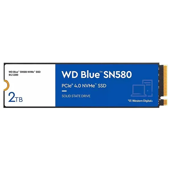 WD SSD Blue SN580 2TB NVMe a 4150MB/s PCIe 4.0 M.2 2280